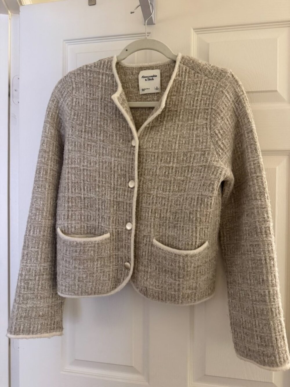 Abercrombie & Fitch Cardigan Sweater with Gold Buttons